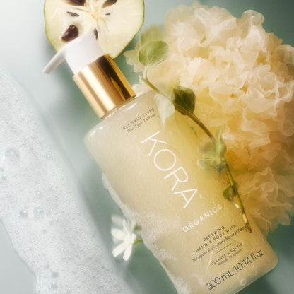 KORA Organics Renewing Hand & Body Wash | Certified Organic, Cruelty-Free Cleanser