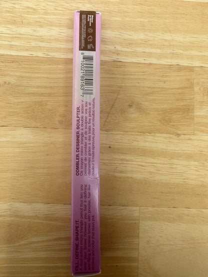 Kosas Brow Pop - Longwear Eyebrow Pencil, Medium Chocolate Brown