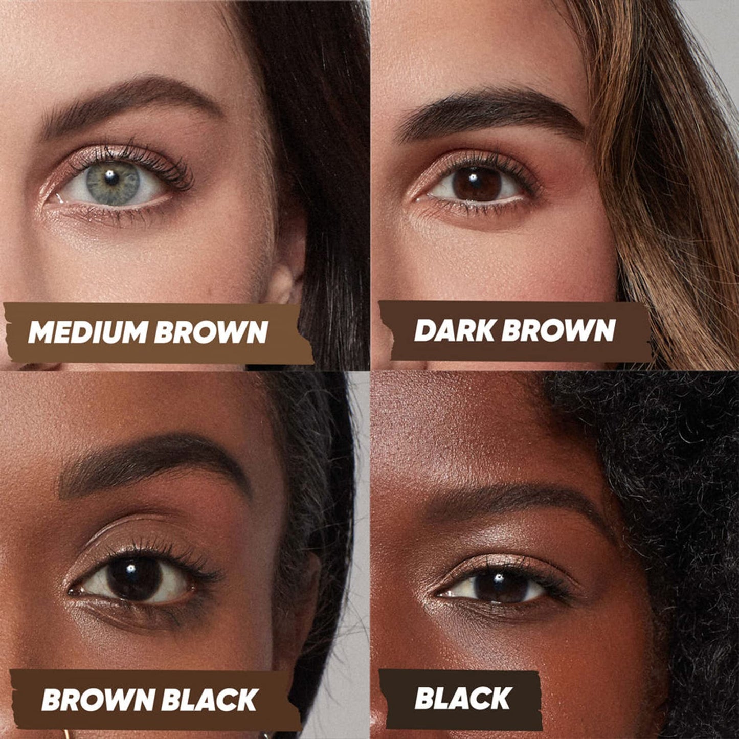 Kosas Brow Pop - Longwear Dual-Sided Eyebrow Pencil in Brown Black