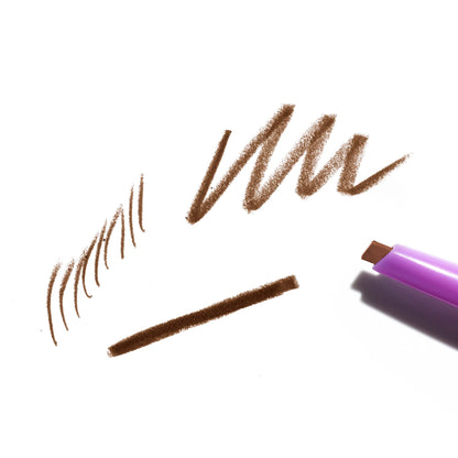 Kosas Brow Pop - Longwear Eyebrow Pencil, Medium Chocolate Brown
