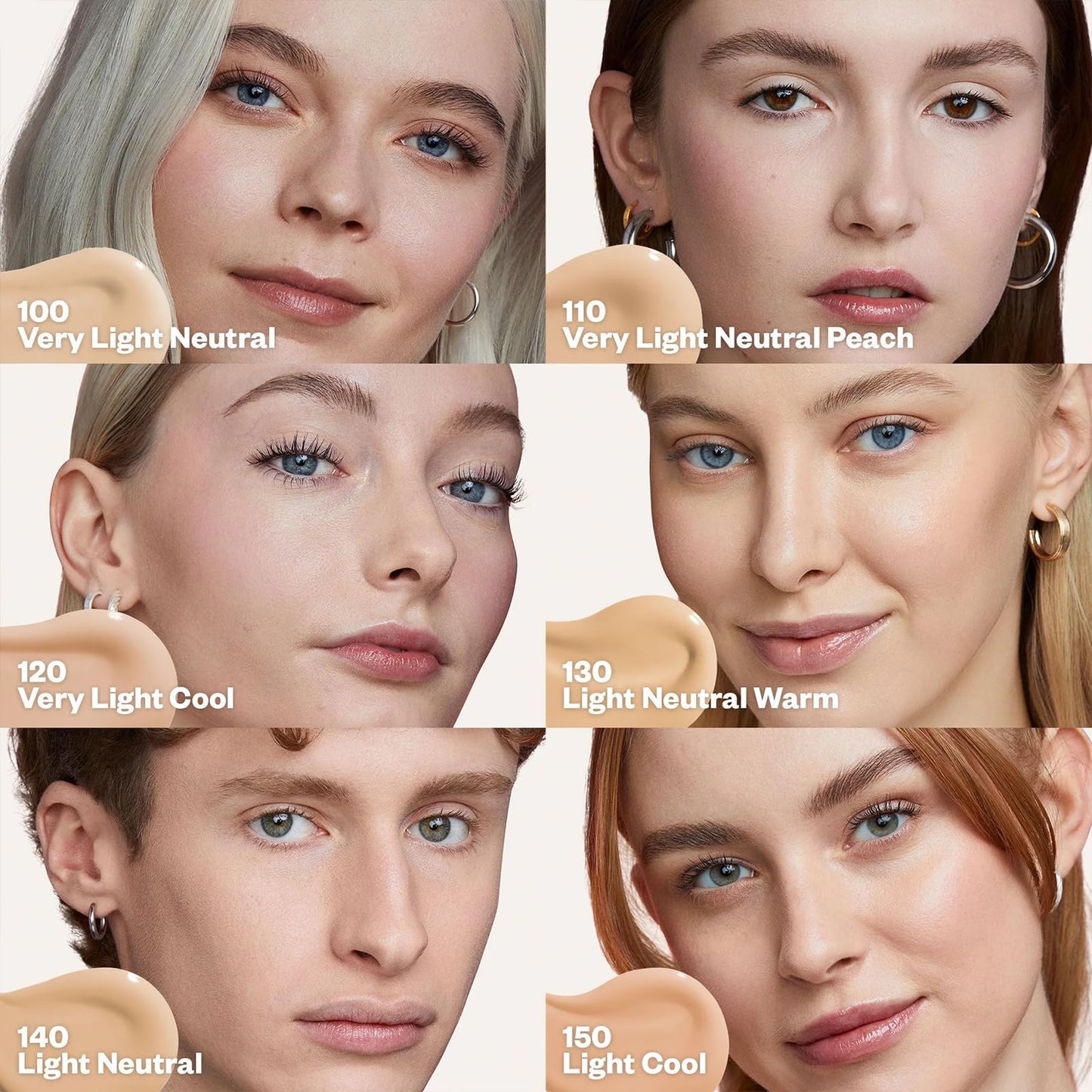 Kosas Revealer Foundation SPF 25 – Hydrate, Brighten, Soothe, Plump — Natural Finish, Clean Formula (Light Neutral Warm 130)