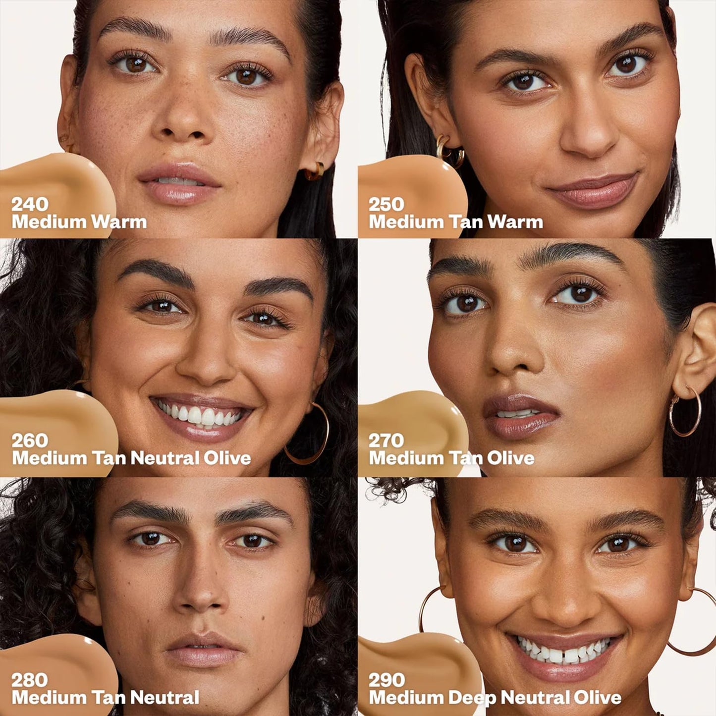 Kosas Revealer Foundation SPF 25 | Hydrating, Buildable Coverage – Medium Tan Warm 250