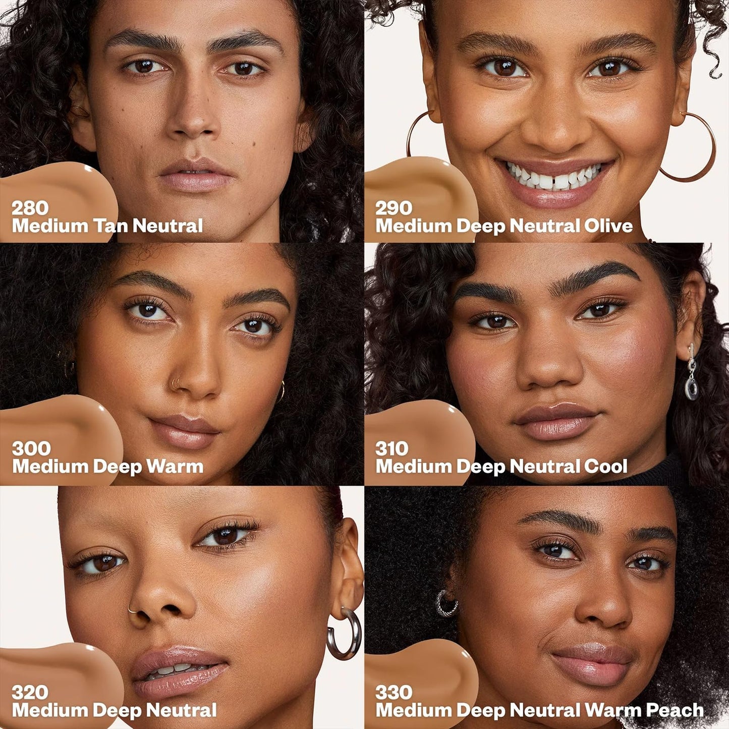 Kosas Revealer Foundation SPF 25 – Hydrate, Brighten, Soothe, Plump, Protect | Medium Deep Neutral Cool 310