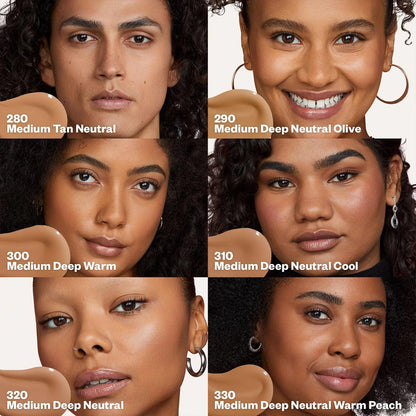 Kosas Revealer Skin-Improving Foundation with SPF 25 — Medium Deep Neutral Olive 290