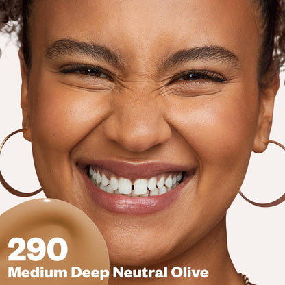 Kosas Revealer Skin-Improving Foundation with SPF 25 — Medium Deep Neutral Olive 290