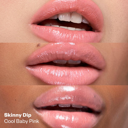 Kosas Wet Stick Moisturizing Shiny Sheer Lipstick with Ceramides, Hyaluronic Acid, Peptides, and Mango Butter – Skinny Dip