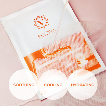 KPRODUCT4U Revcell Vita Collagen Full Face Lifting Mask – 5 Sheets, 95g, White