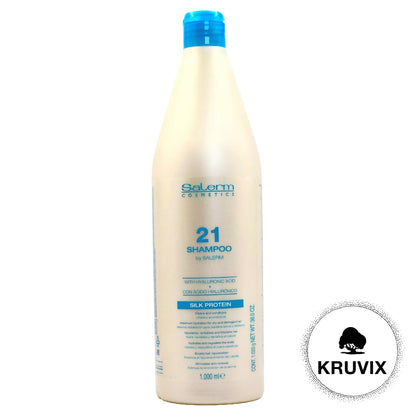 Kruvix Salerm 21 Silk Protein Shampoo & Leave-In Conditioner Combo – 36oz + 34.5oz