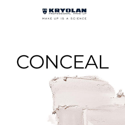 Kryolan TV Paint Stick – Full-Coverage Matte Foundation for TV, Theater & Stage