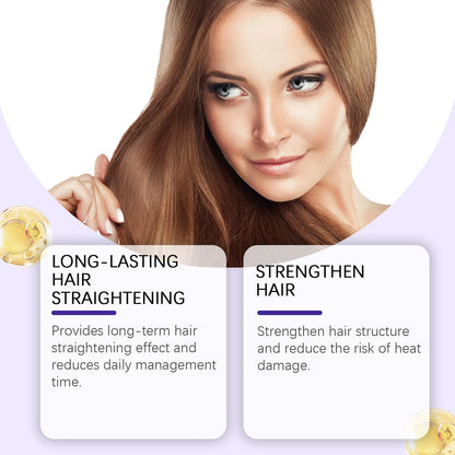 KUHSE Liss Alisado — At-Home Hair Smoothing Treatment for Silkier, Straighter Hair (Lavender)