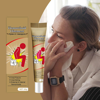Kunnozz Hemorrhoid Cream – Natural Herbal Ointment for External Relief (20g)