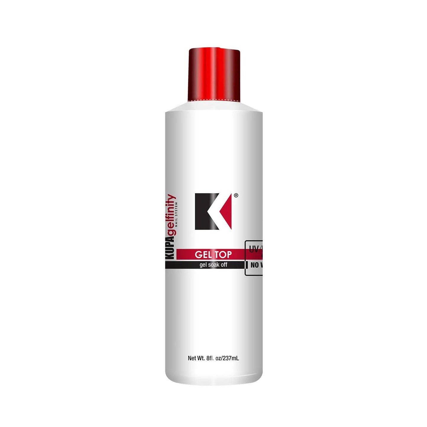 KUPA GelFinity Top Coat – No-Wipe, Soak-Off Gel Finish (8 oz)