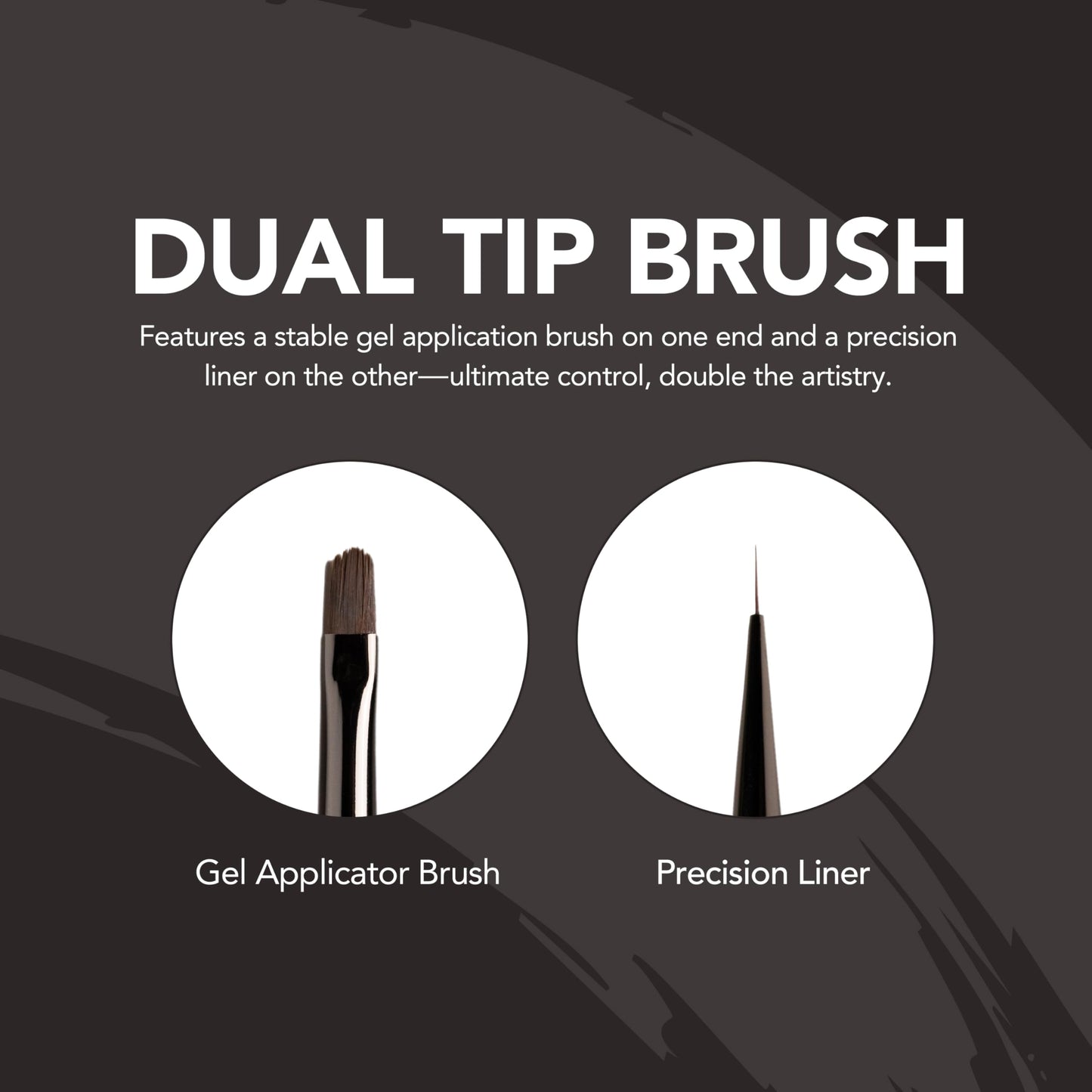 KUPA KULR Solid Cream Gel Nail Polish Venice Afternoon Collection – 8 Bold Colors + Brush