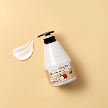 Kwailnara Coconut Milk Body Lotion (19.75 Fl Oz) – Deep Hydration, Silky Skin, Paraben-Free