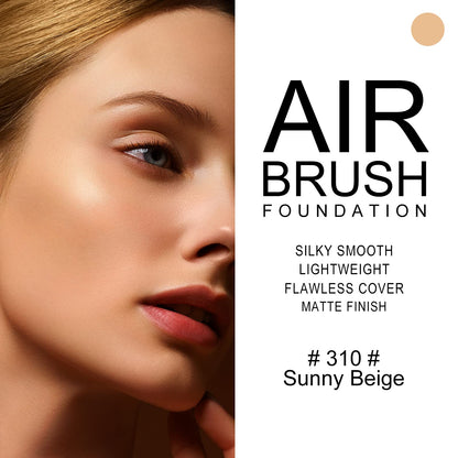 KYDA AirBrush Foundation Spray – Silky, Breathable Nude Finish (Sunny Beige 310)