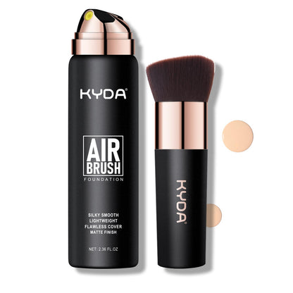 KYDA AirBrush Foundation Spray – Lasting Matte Foundation #120 Classic Ivory