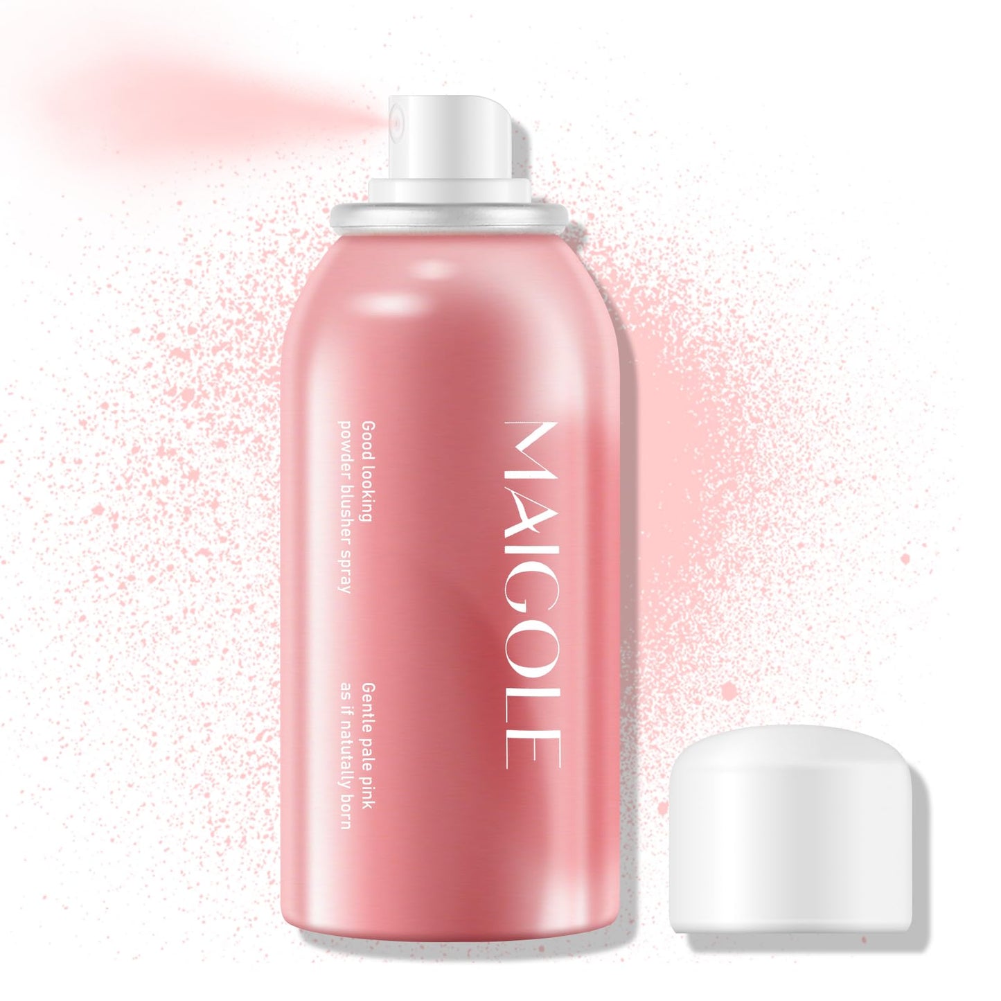KYDA Liquid Blush Spray Natural Pink | Buildable Dewy Glow, 1.69 fl oz