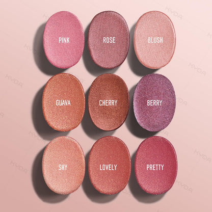 KYDA 3 Colors Mineral Color Balm SPF 35 – Buildable Shimmer for Lips & Cheeks