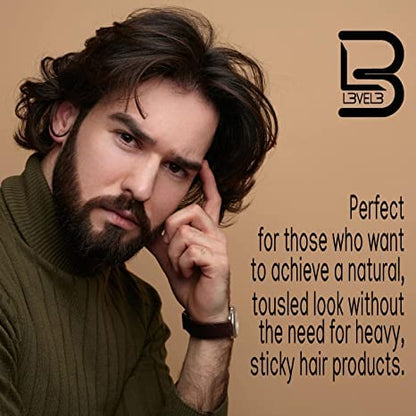 L3 Level 3 Light Hold Styling Powder – Natural Matte Look, Texturizing & Volumizing (2 Pack)