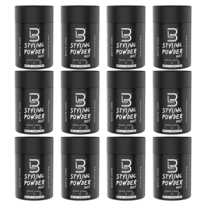 L3 Level 3 Travel Styling Powder – Natural Look for Men | Oil-Free Matte Finish