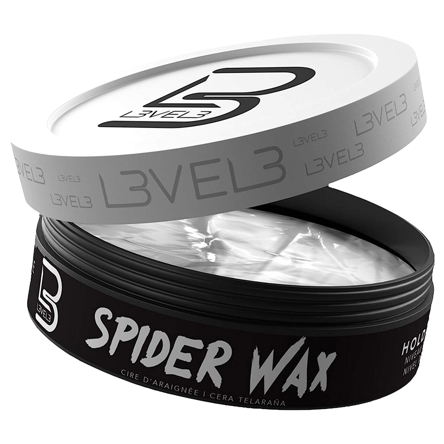 L3 Level 3 Spider Wax – Long-Lasting Hold, Volume & Texture for Men