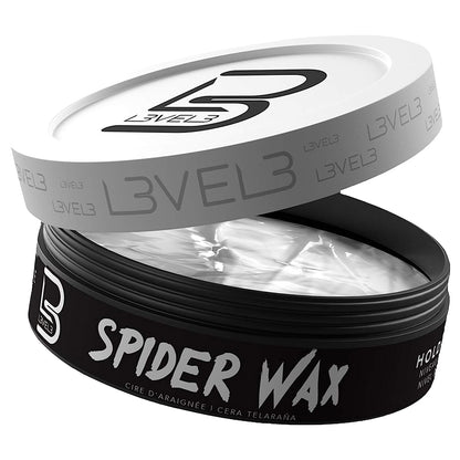 L3 Level 3 Spider Wax – Long-Lasting Hold, Volume & Texture for Men