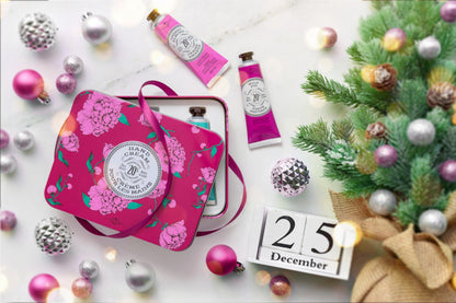 La Chatelaine Hand Cream Gift Set – 3 Travel-Size, Organic Shea Butter, Made in France