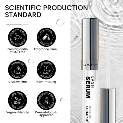 LA MAESII Lash Serum – Advanced Growth Formula for Longer, Thicker Lashes (5mL) | Vegan & Cruelty-Free