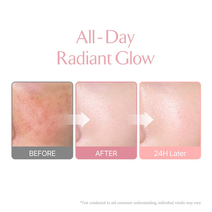 LA MUSE Korean Glow Cushion Foundation with PDRN – Shade No.20 Pure Ivory