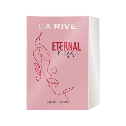 LA RIVE Eternal Kiss by La Rive – Floral Eau de Parfum Spray 3 oz