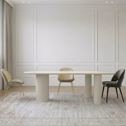La Plainville Dining Table, White