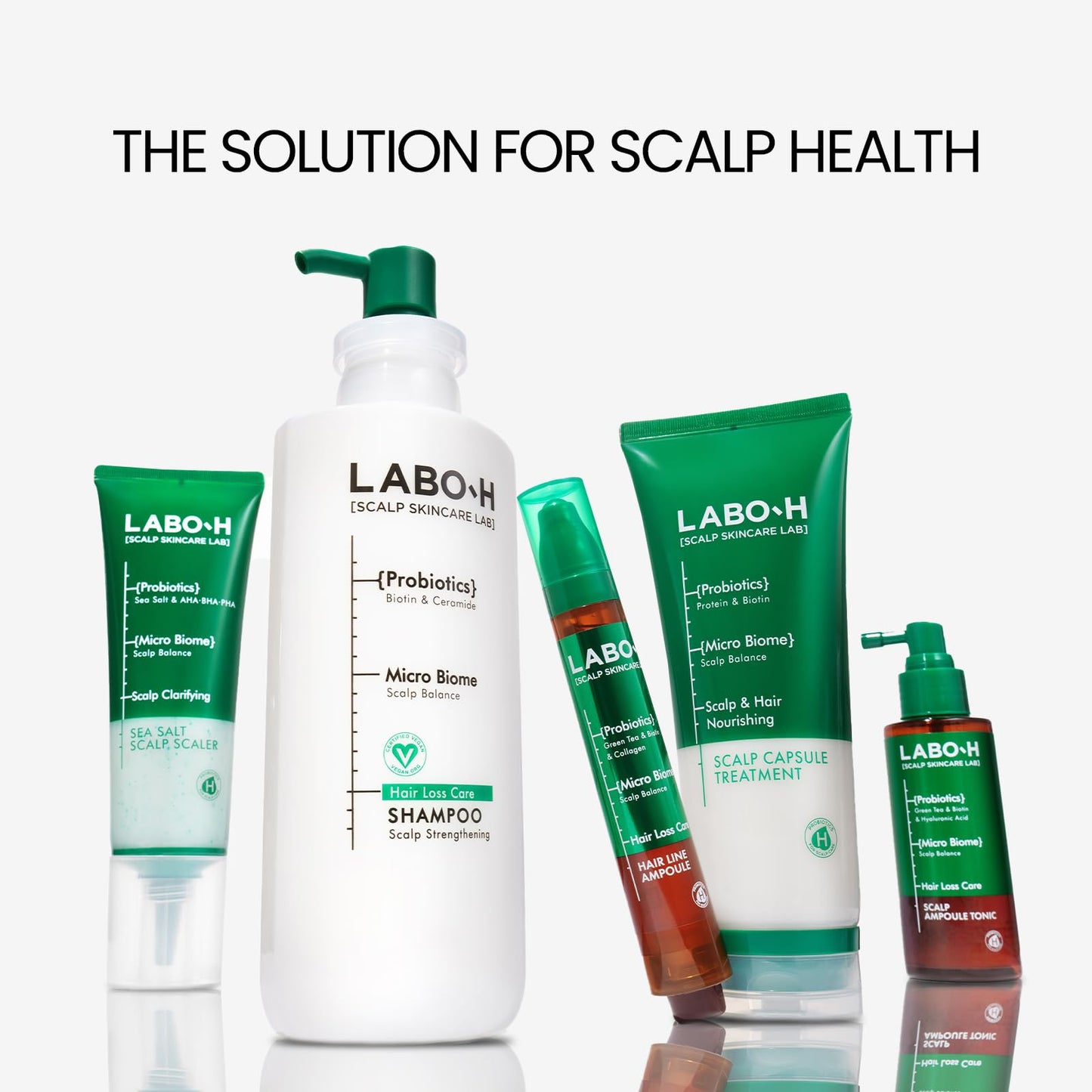 LABO-H Scalp Strengthening Spray – Vegan Tonic for Hair Growth & Anti-Loss | Rosemary & Peppermint