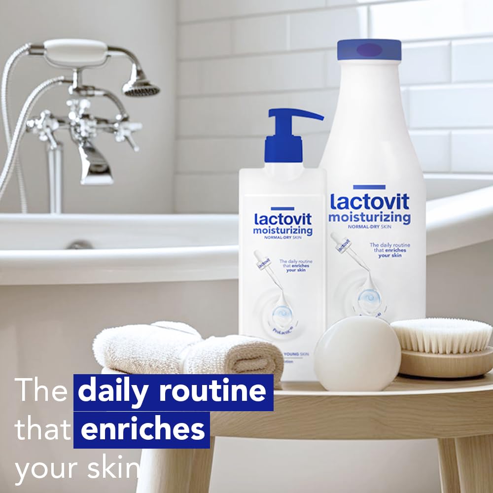 Lactovit Moisturizing Body Wash | Hydrating Shower Gel with ProLactiC10, Collagen & Elastin Booster
