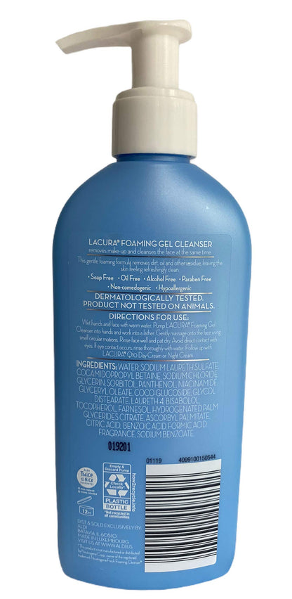Lacura Face Care Hydrating Facial Cleanser – Mild, pH-Balanced 8.45 oz / 250 ml – Made in Germany