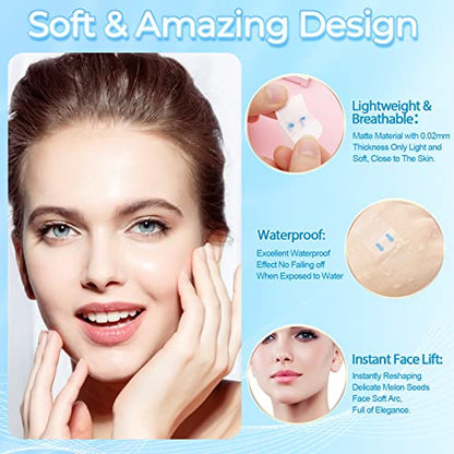LadPemo Face Lift Tape – Invisible 100-pcs for Instant Contour & Tightening