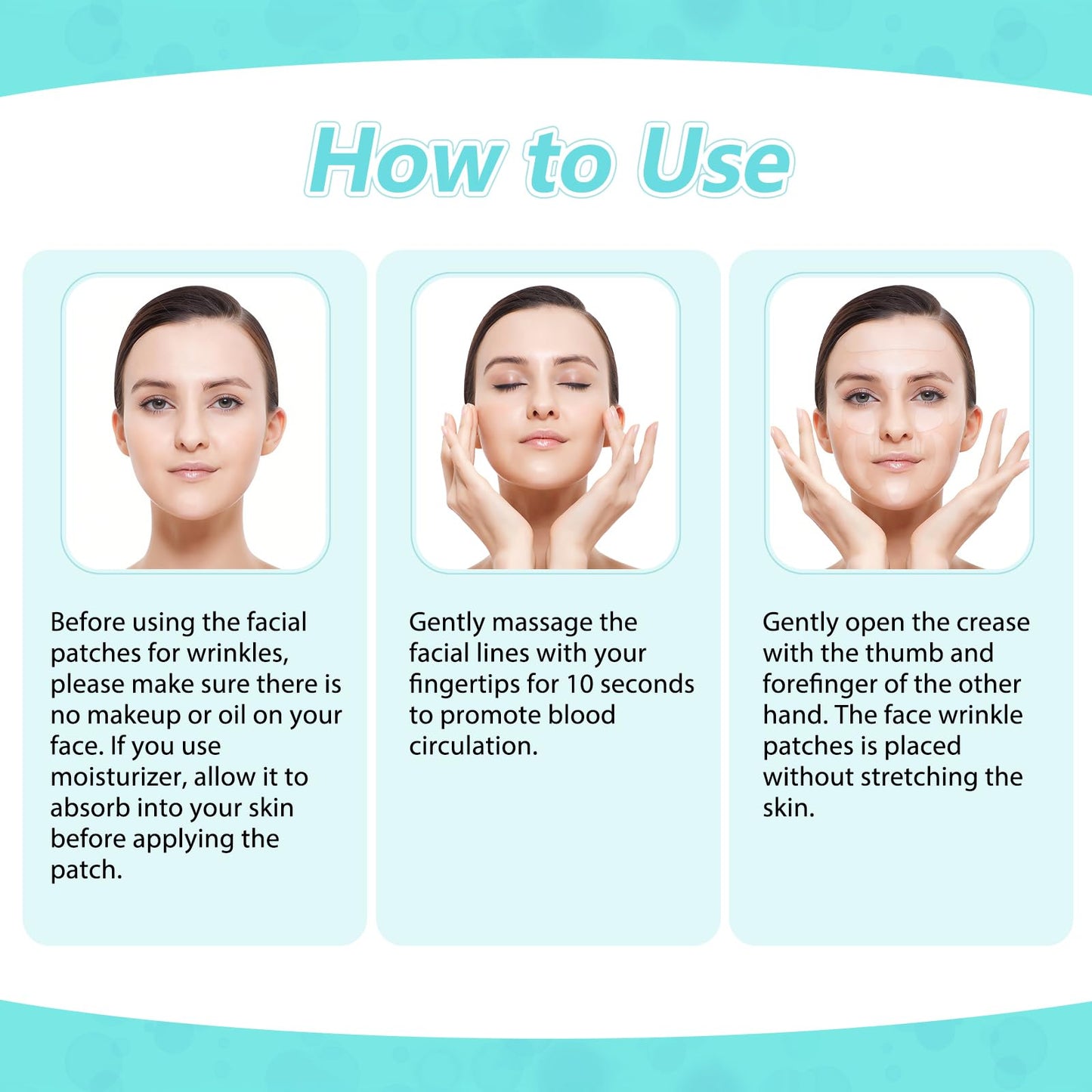 LadPemo Face Tape Overnight Wrinkle Patches – 208 Pcs for Facial Lines