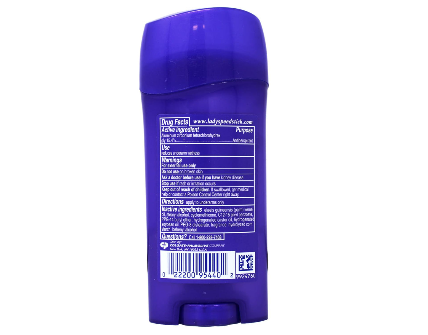 Lady Speed Stick Invisible Dry Antiperspirant Deodorant Powder Fresh – 2.3 oz (Pack of 5)
