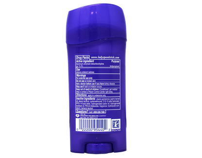 Lady Speed Stick Invisible Dry Antiperspirant Deodorant Powder Fresh – 2.3 oz (Pack of 5)