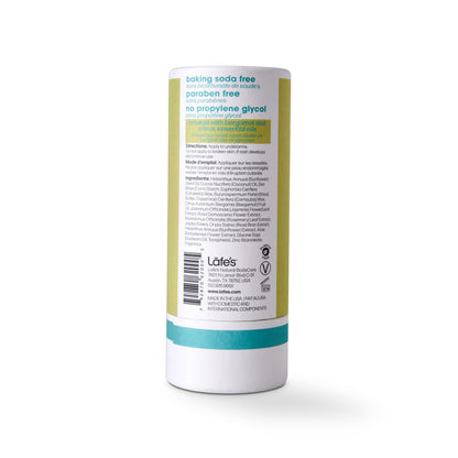 Lafe's Natural Deodorant | 2.25oz Plastic-Free Paper Packaging | Citrus & Bergamot, 24-Hour Protection