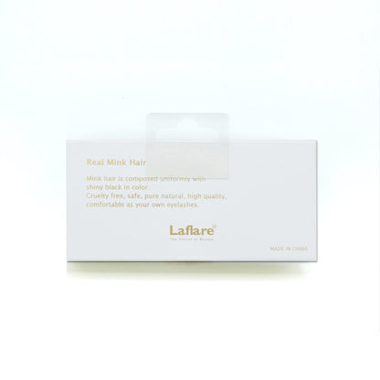 Laflare 3D Real Mink Eyelashes K25 | Luxurious Handmade False Lashes