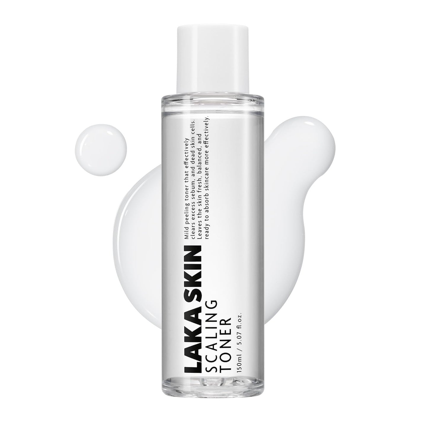 Laka Scaling Toner – Mild AHA/PHA/PDRN Exfoliating Toner, 150ml | Korean Skincare