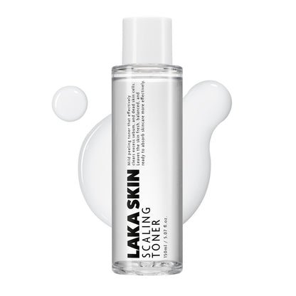 Laka Scaling Toner – Mild AHA/PHA/PDRN Exfoliating Toner, 150ml | Korean Skincare