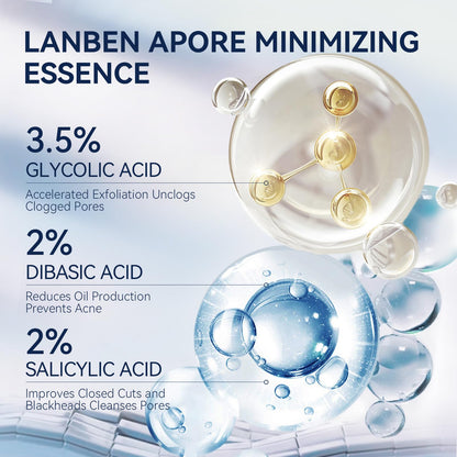 LANBENA 3 in 1 Blackhead Removal Set — Pore Strips, Serum & Removal Papers