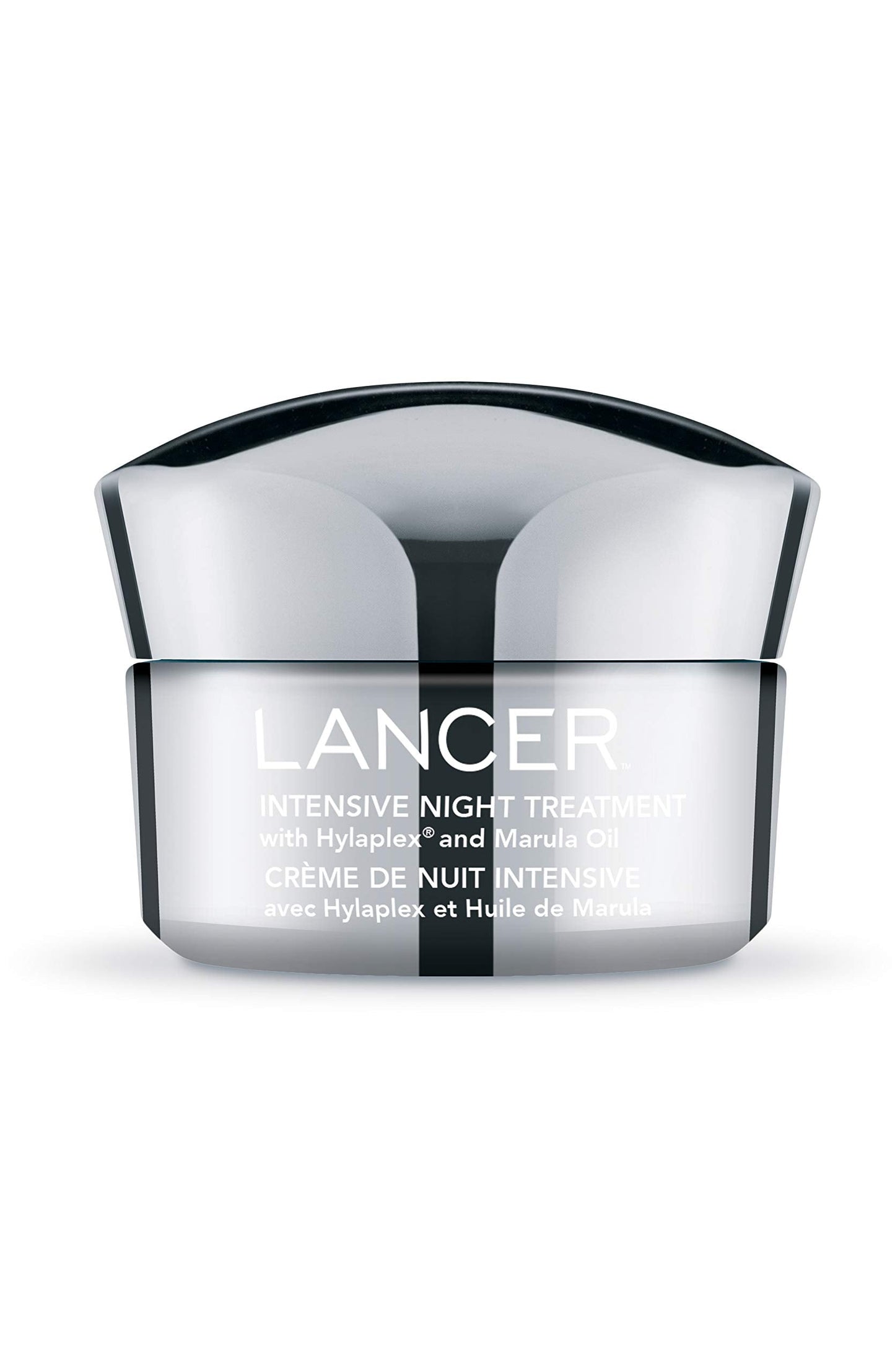 Lancer Intensive Night Treatment with Hylaplex & Marula Oil – Daily Anti-Aging Moisturizer, 1.7 oz