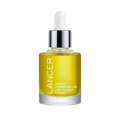 Lancer Omega Hydrating Oil with Ferment Complex & Turmeric – Daily Facial-Oil Serum 1 oz