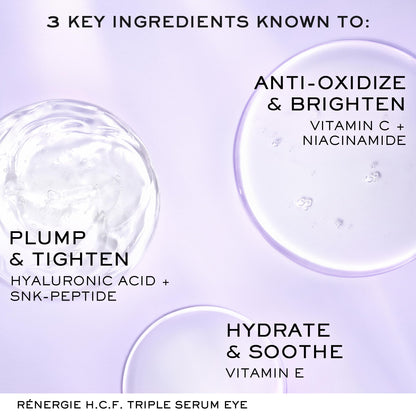 Lancôme Rénergie H.C.F. Triple Serum Discovery Set – Full-Size Serum + Mini Cream & Eye Cream