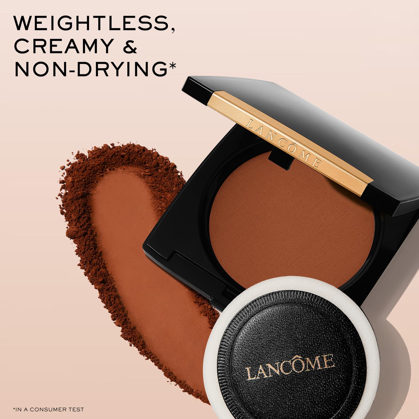 Lancôme Dual Finish Powder Foundation - Natural Matte, Longwear, Sheer-to-Full Coverage | Porcelain Delicate Cool