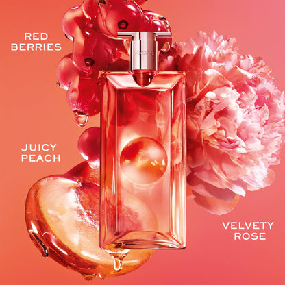 Lancôme Idôle Peach N Roses Eau de Parfum, 1.7 fl oz – Juicy Peach, Red Berries & Velvety Rose