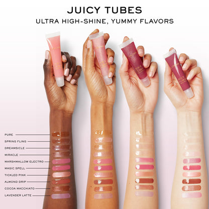 Lancome Juicy Tubes Lip Gloss - Ultra-Shiny Finish & Hydration, Lavender Latte