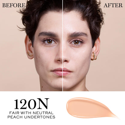 Lancôme Teint Idole Ultra Wear Care & Glow Foundation SPF 27 - 120N | Hydrating, Buildable Coverage